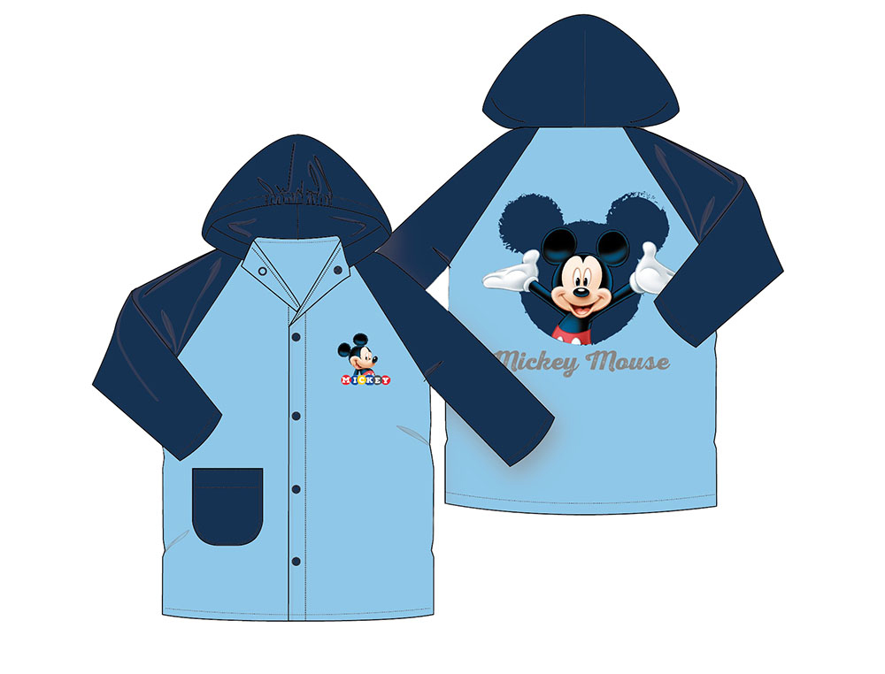 CHUBASQUERO SAFTA MICKEY MOUSE PACK DE 8 UNIDADES TALLAS SURTIDAS