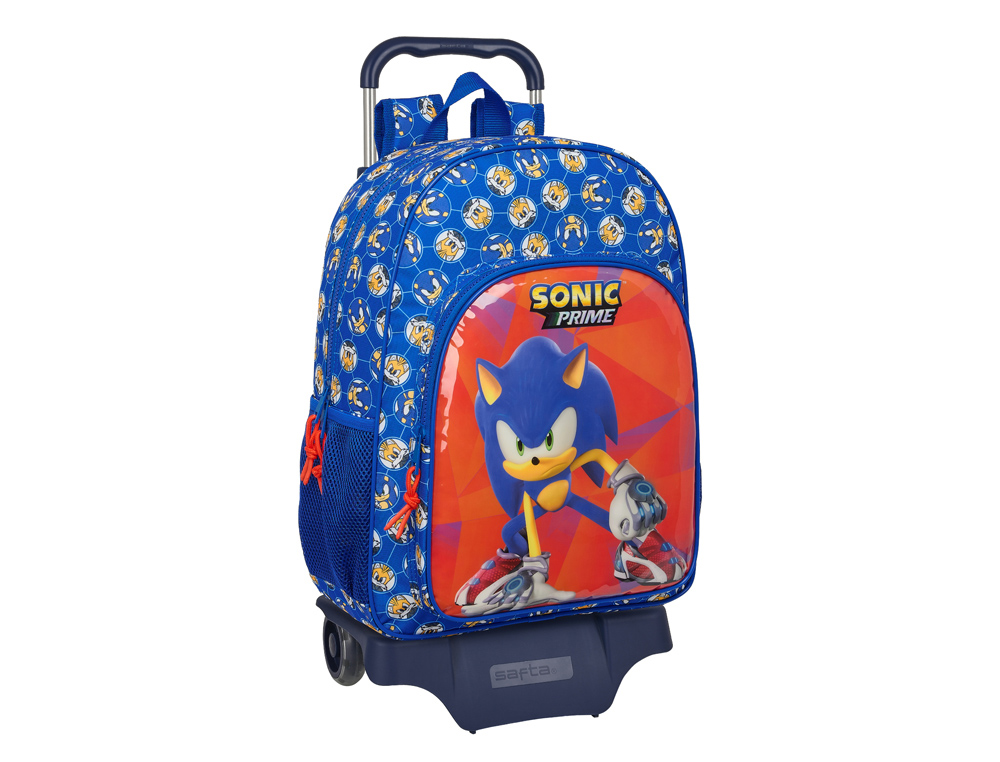 MOCHILA SAFTA MOD. 180 CON CARRO 905 SONIC PRIME 420X330X140 MM