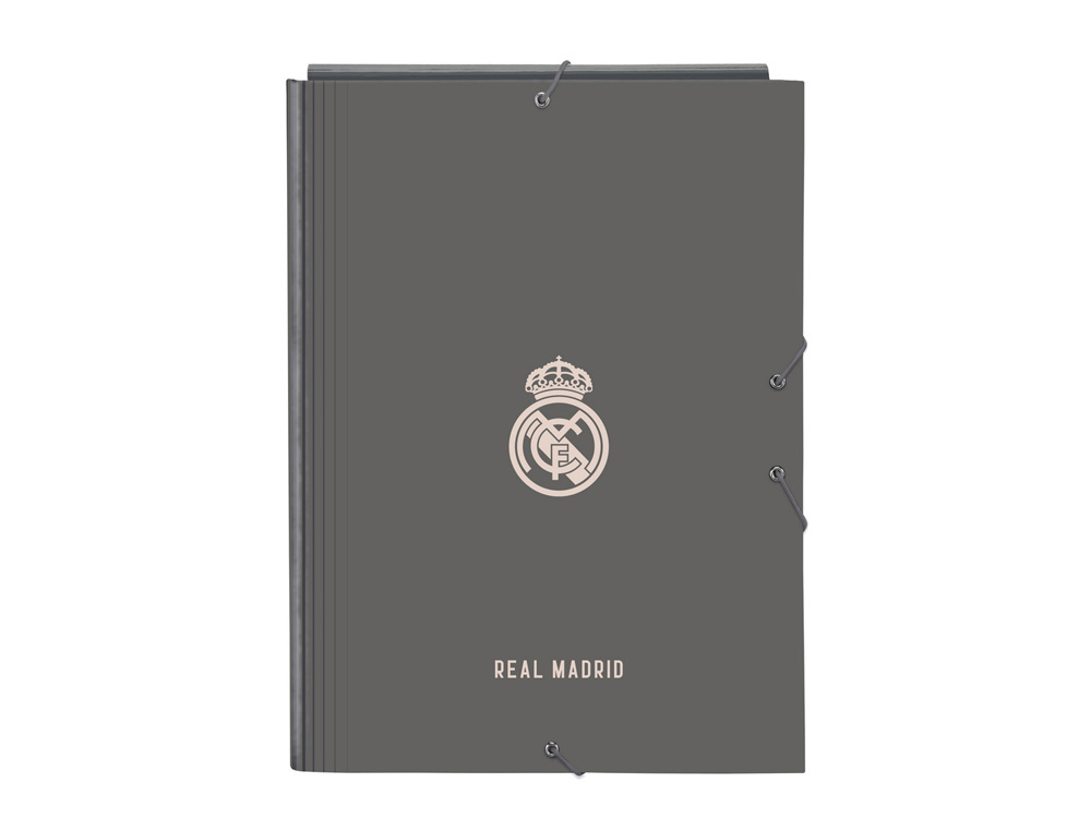 CARPETA CARTON FOLIO GOMAS SOLAPAS SAFTA REAL MADRID 3 EQUIPACION 24/25