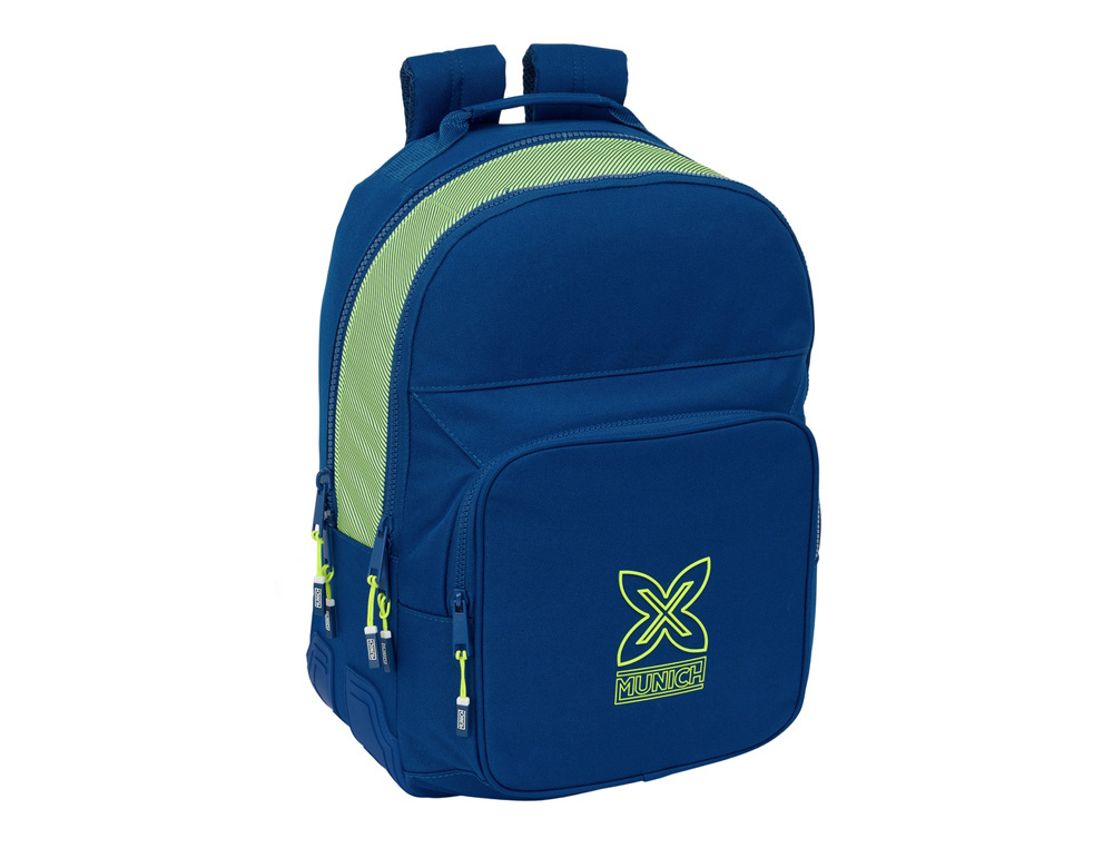 MOCHILA SAFTA DOBLE CON CANTONERAS ADAPTABLE A CARRO MUNICH NORTH 420X320X150 MM