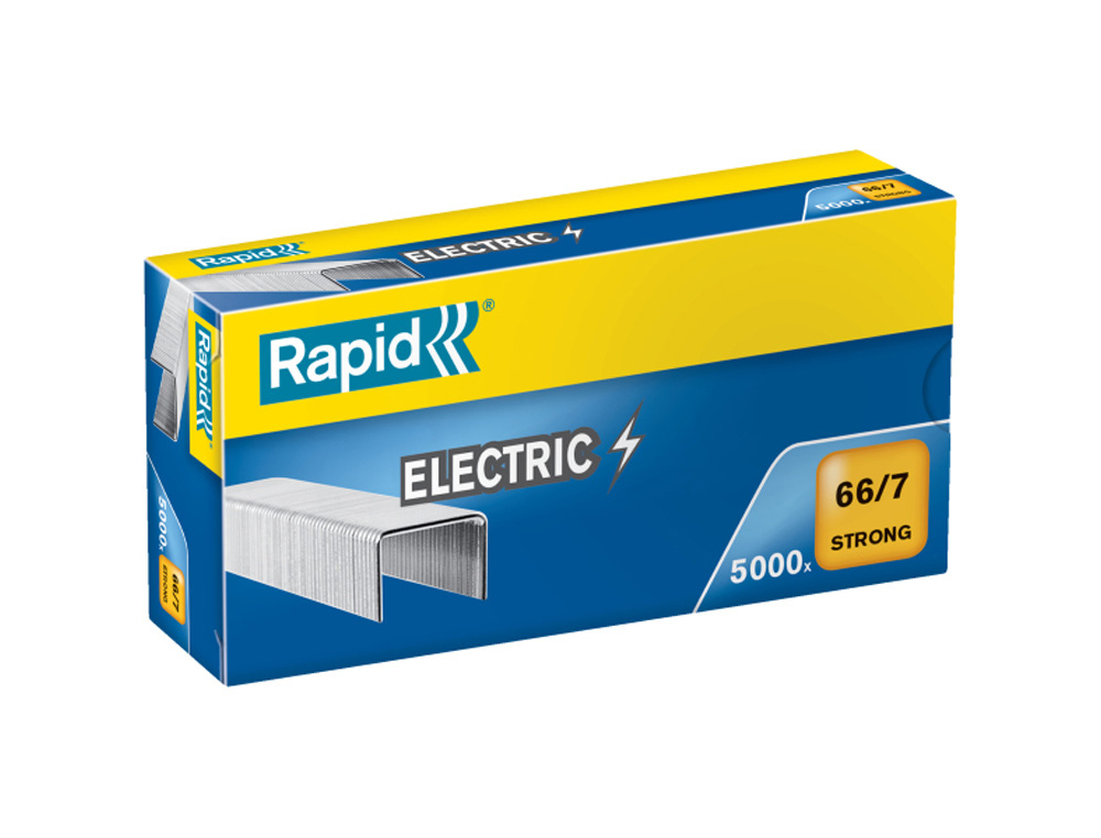 GRAPAS RAPID STRONG N 66/7 MM GALVANIZADA CAJA DE 5000 UNIDADES