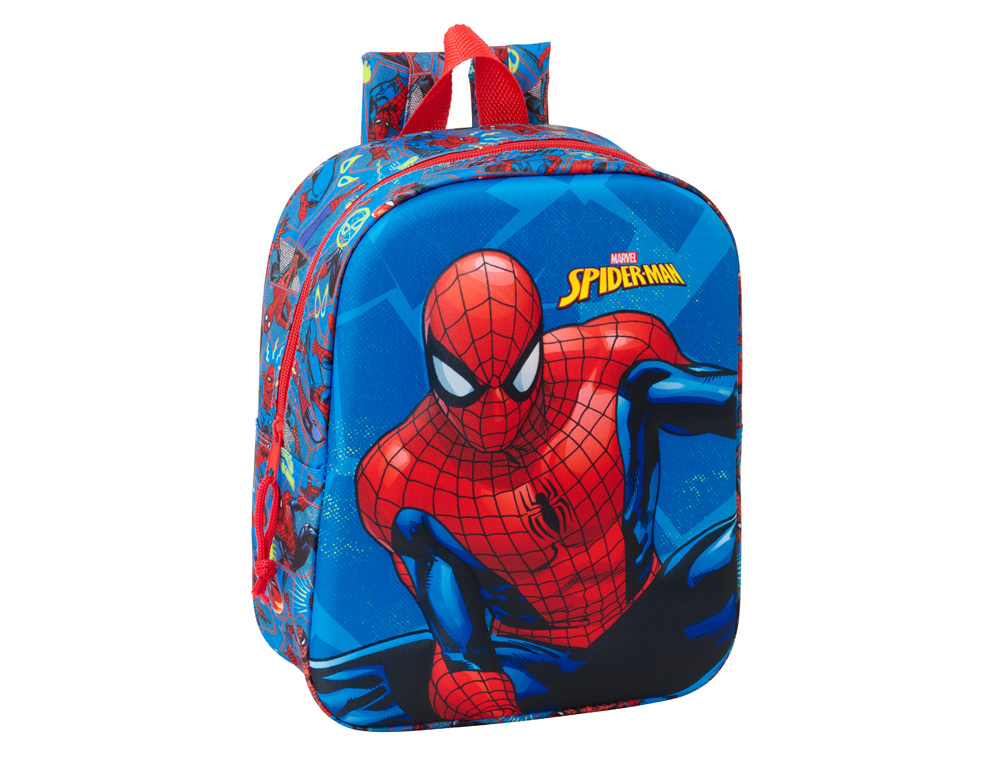 MOCHILA SAFTA GUARDERIA 3D SPIDER-MAN 80X210X60 MM