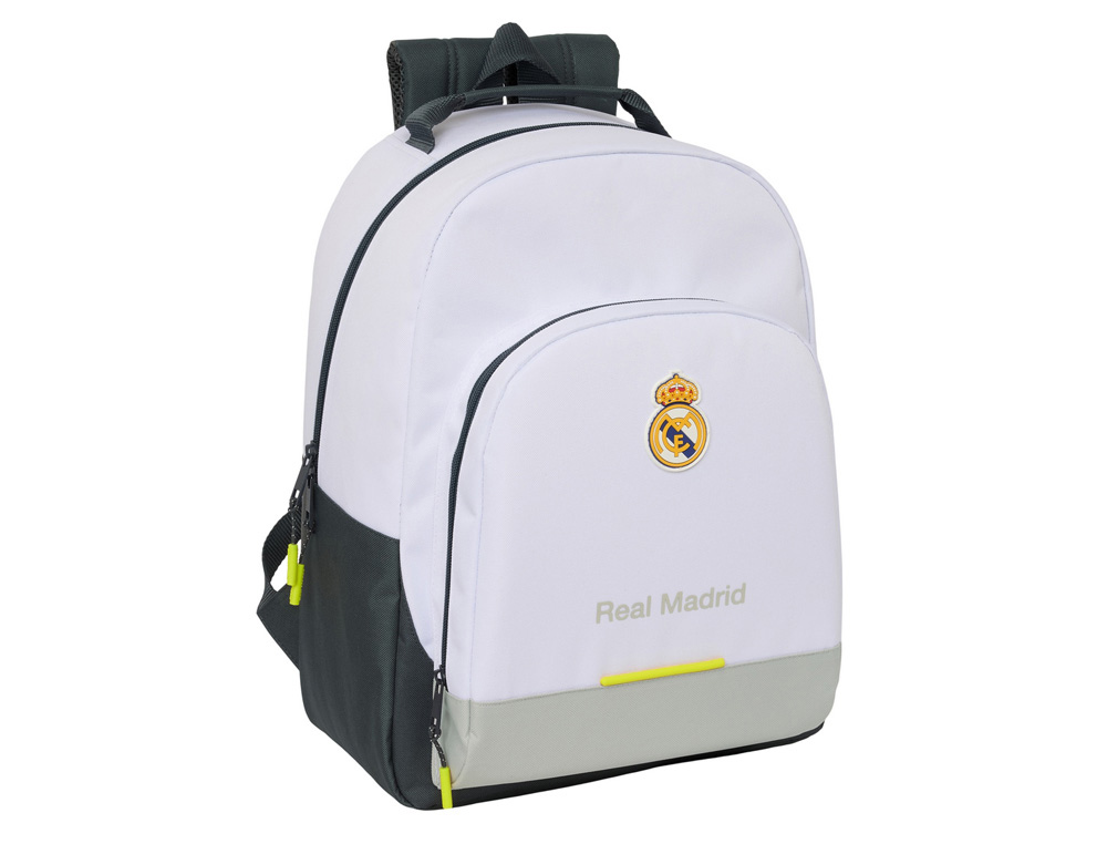 MOCHILA SAFTA ADAPTABLE A CARRO REAL MADRID 1 EQUIPACION 25/26 420X320X150 MM