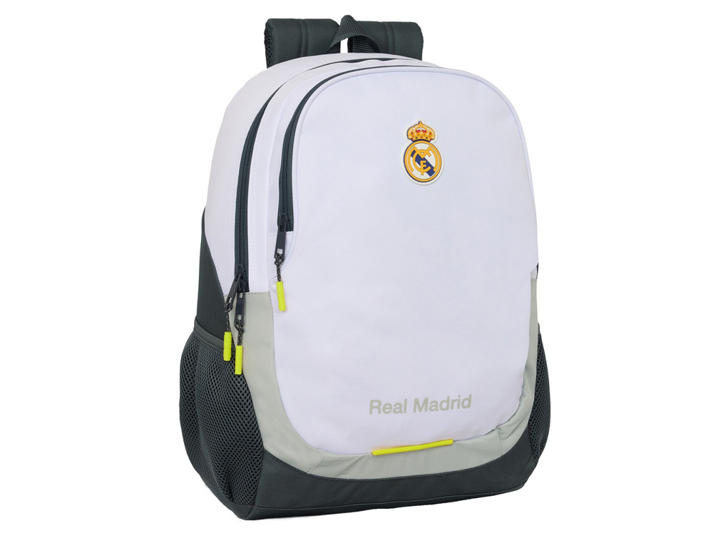 MOCHILA SAFTA ADAPTABLECARRO REAL MADRID 1 EQUIPACION 25/26 440X320X160 MM