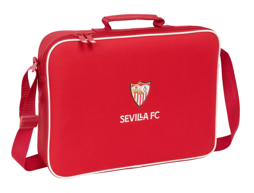 CARTERA EXTRAESCOLARES RESISTENTE AL AGUA SEVILLA F.C. 280X380X60 MM