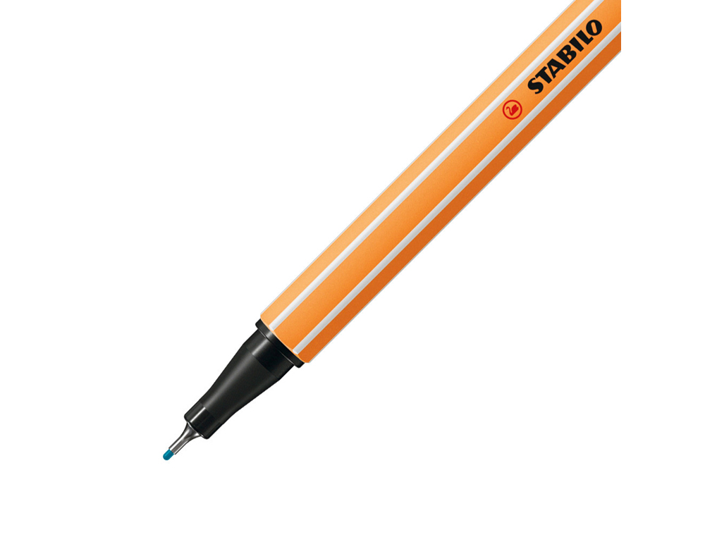 ROTULADOR STABILO PUNTA DE FIB RA POINT 88 AZUL COBALTO PUNTA FINA 0,4MM