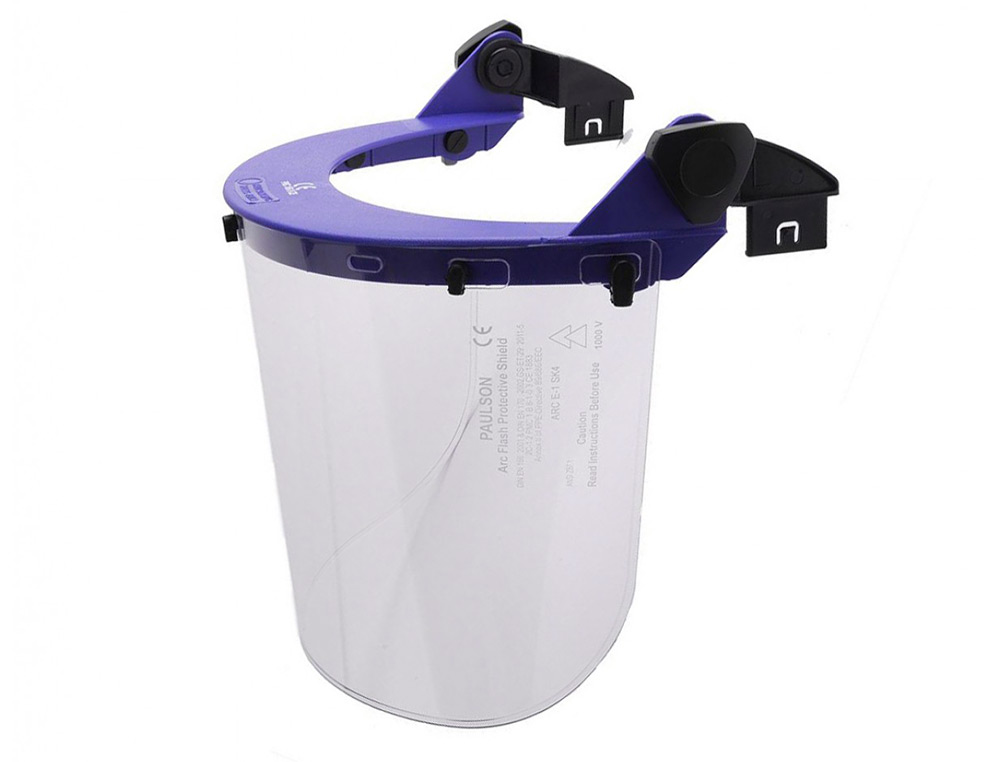 VISOR ELECTRICISTA FARU PARA CASCO CLASE 1 200X390 MM