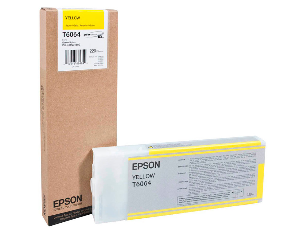 INK-JET EPSON GF STYLUS PRO 4880/4800 AMARILLO