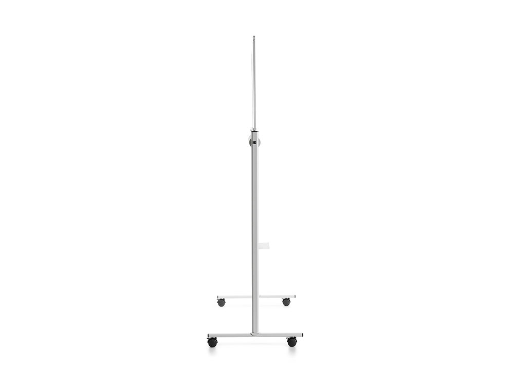 PIZARRA BLANCA ROCADA ACERO VITRIFICADO MAGNETICO MARCO ALUMINIO DOBLE CARA VOLTEABLE 120X150 CM
