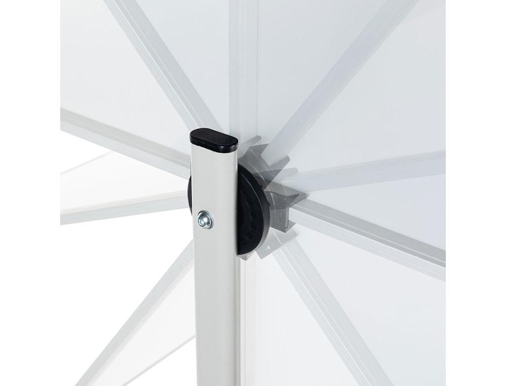 PIZARRA BLANCA ROCADA ACERO VITRIFICADO MAGNETICO MARCO ALUMINIO DOBLE CARA VOLTEABLE 120X150 CM