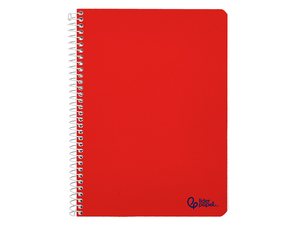 CUADERNO ESPIRAL LIDERPAPEL DIN A5 SMART TAPA BLANDA 80H 75GR HORIZONTAL 8MM CON MARGEN COLORES SURTIDOS