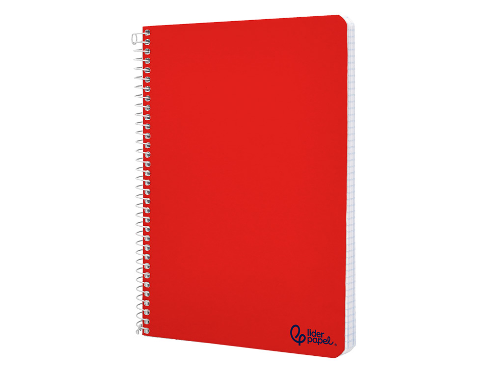 CUADERNO ESPIRAL LIDERPAPEL DIN A5 SMART TAPA BLANDA 80H 75GR HORIZONTAL 8MM CON MARGEN COLORES SURTIDOS
