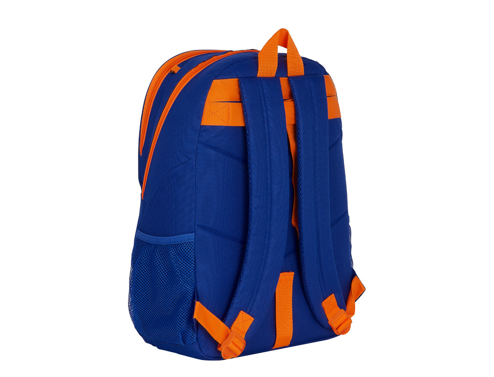 CARTERA ESCOLAR SAFTA VALENCIA BASKET CLUB MOCHILA ADAPTABLE A CARRO 320X160X440 MM