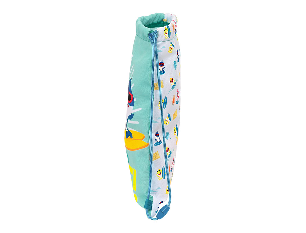 SACO PLANO SAFTA JUNIOR BABY SHARK SURFING 10X260X340 MM