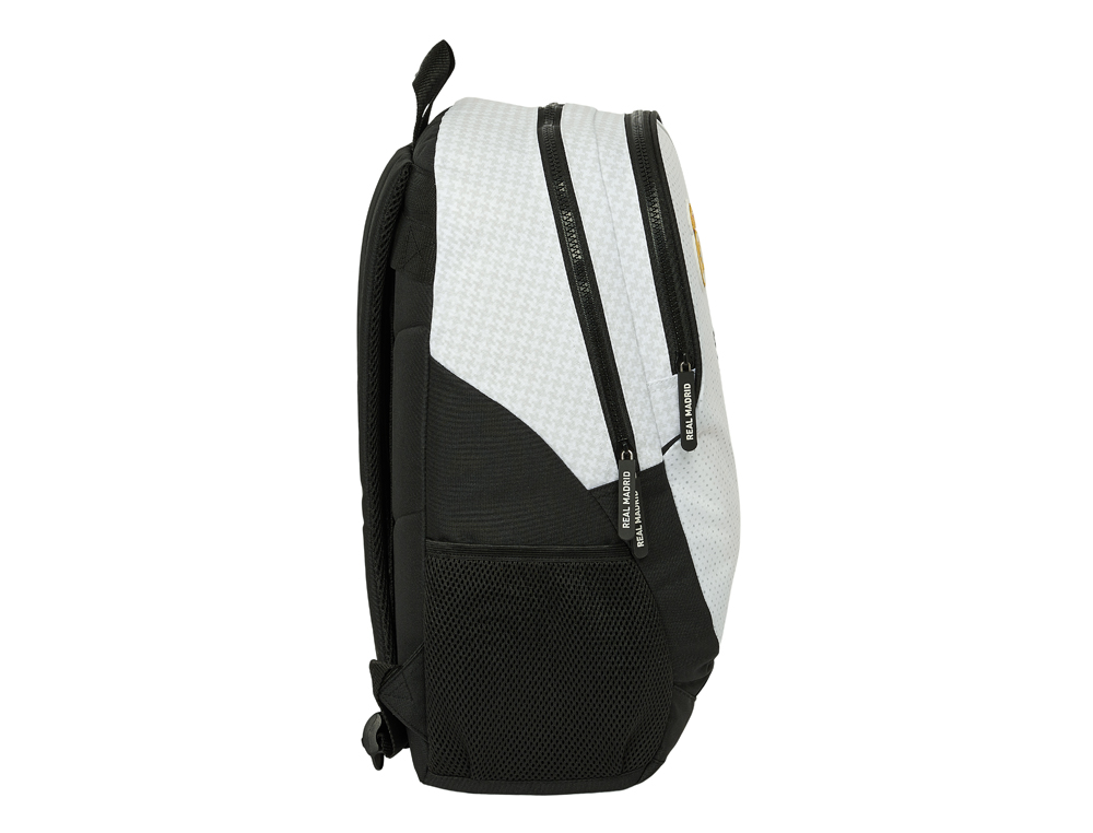 MOCHILA SAFTA ADAPTADA CARRO REAL MADRID 1 EQUIPACION 24/25 440X320X160 MM