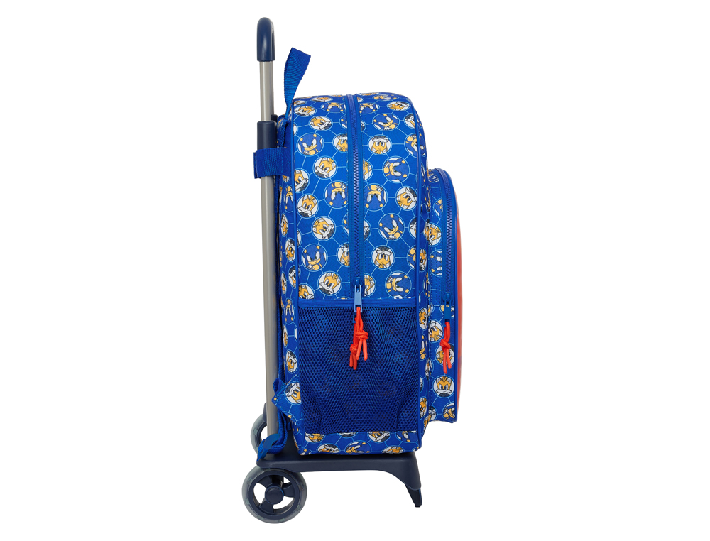 MOCHILA SAFTA MOD. 180 CON CARRO 905 SONIC PRIME 420X330X140 MM