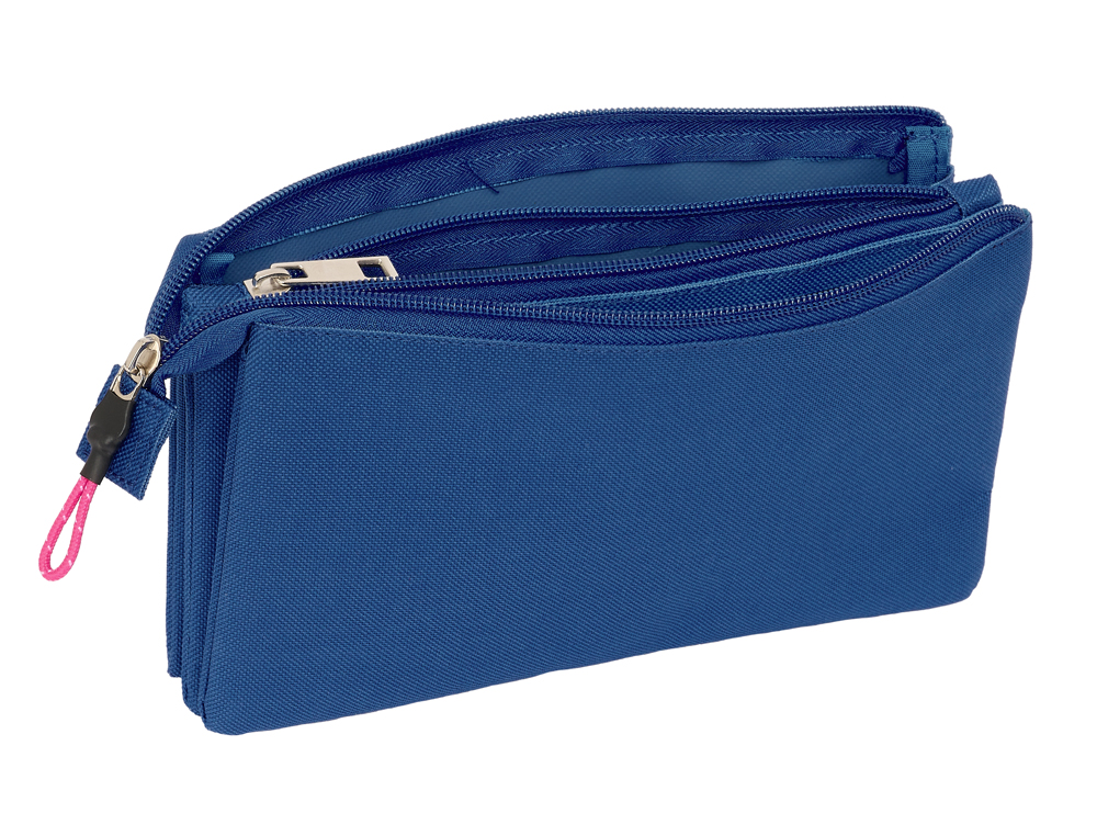 BOLSO ESCOLAR PORTATODO SAFTA TRIPLE KINGS LEAGUE 1K 120X220X30 MM