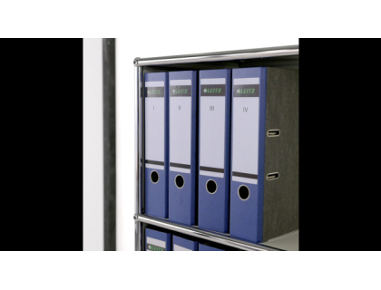 ARCHIVADOR DE PALANCA LEITZ 180 DIN A4 MAXI POLIPROPILENO LOMO 80 MM COLOR AZUL