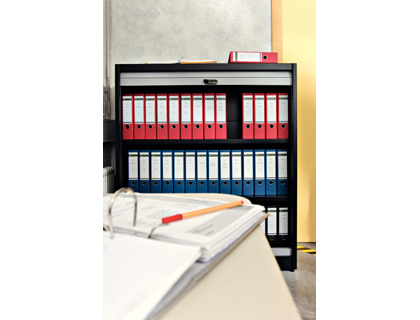 ARCHIVADOR DE PALANCA LEITZ 180 DIN A4 MAXI POLIPROPILENO LOMO 80 MM COLOR AZUL