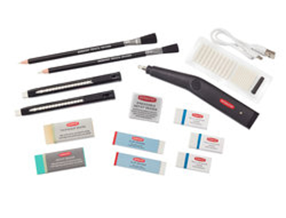 GOMA DE BORRAR ELECTRICA DERWENT RECARGABLE POR USB