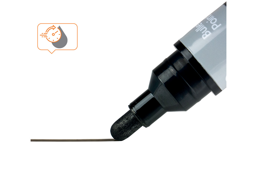 ROTULADOR NOBO PARA PIZARRA BLANCA TINTA LIQUIDA PUNTA CONICA 3 MM COLORES SURTIDOS CAJA DE 10 UNIDADES