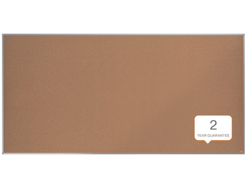 PIZARRA CORCHO NOBO ESSENCE MARCO ALUMINIO 240X120 CM
