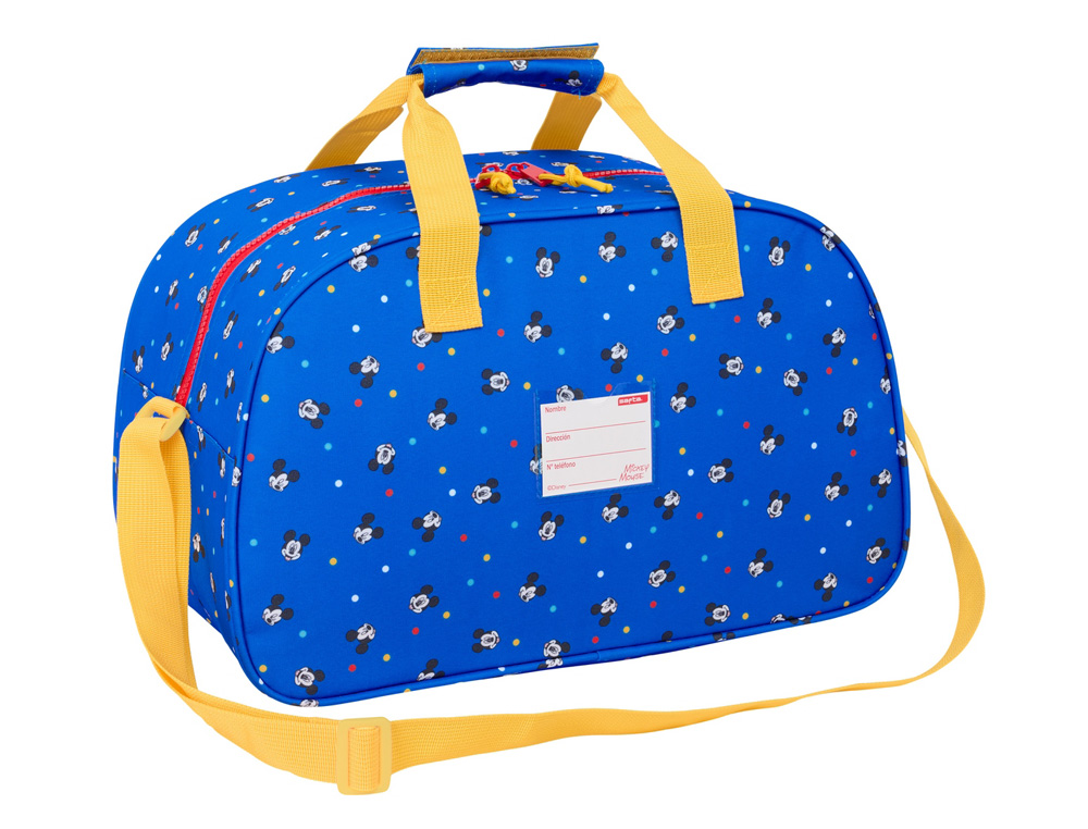 BOLSA DE DEPORTE SAFTA MICKEY MOUSE GOOD DAY 240X400X230 MM