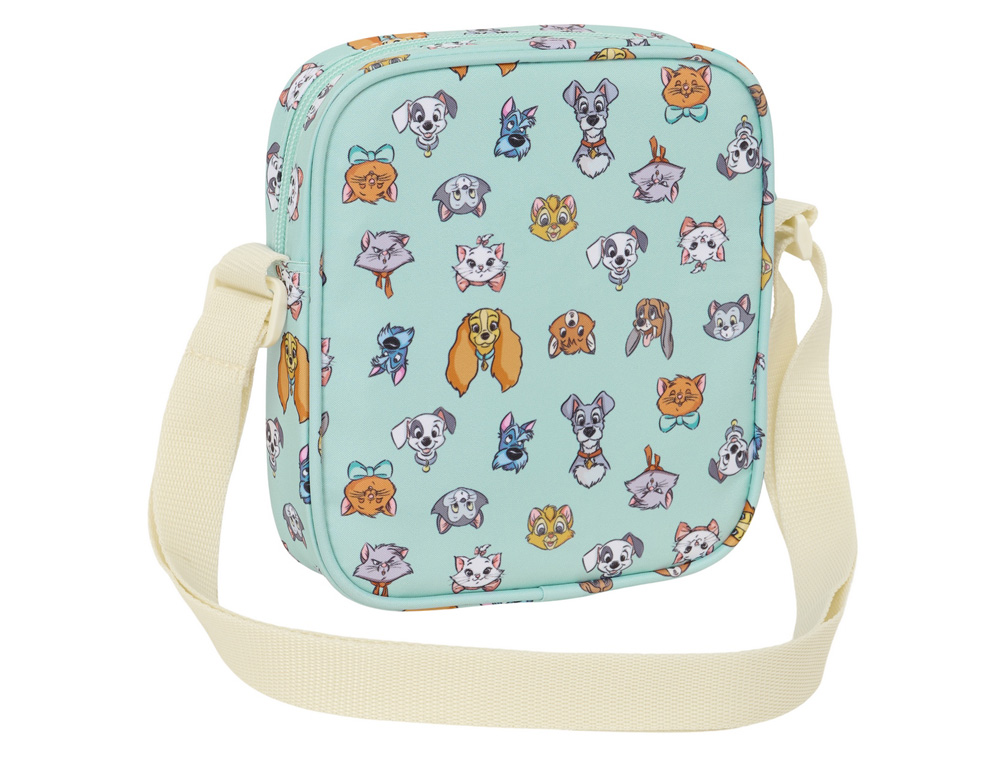 BOLSO BANDOLERA SAFTA CATS & DOGS 180X160X40 MM