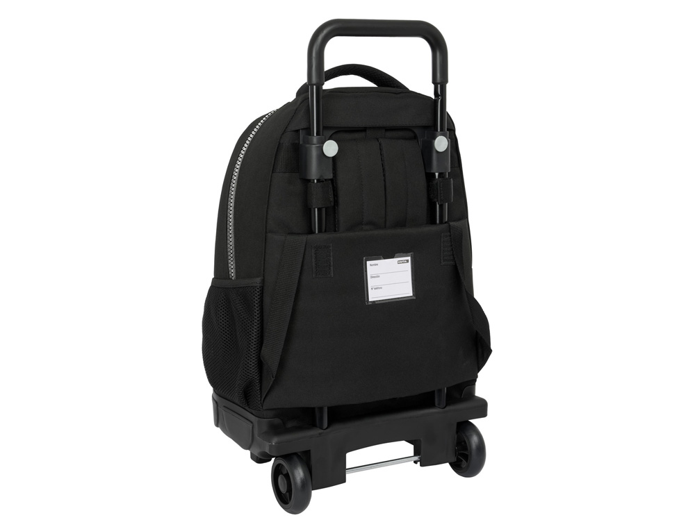 MOCHILA SAFTA GRANDE CON RUEDAS COMPACT EXTRAIBLE BATMAN GAME OVER 450X330X220 MM
