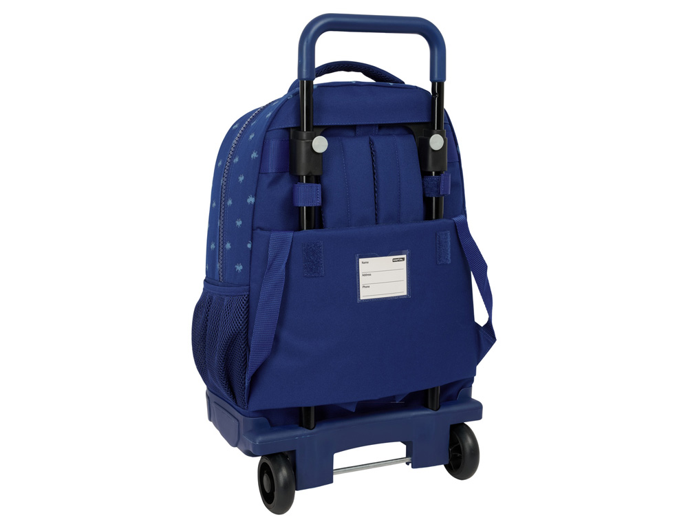 MOCHILA SAFTA GRANDE CON RUEDAS COMPACT EXTRAIBLE HARRY POTTER CAPTAIN 450X330X220 MM