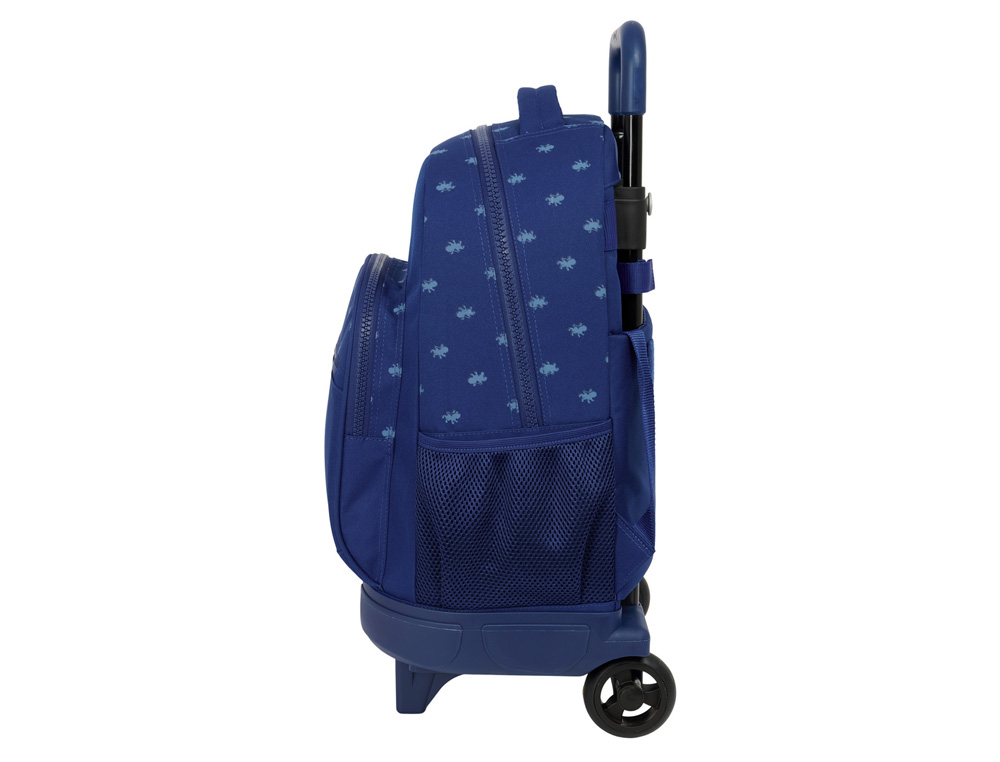 MOCHILA SAFTA GRANDE CON RUEDAS COMPACT EXTRAIBLE HARRY POTTER CAPTAIN 450X330X220 MM