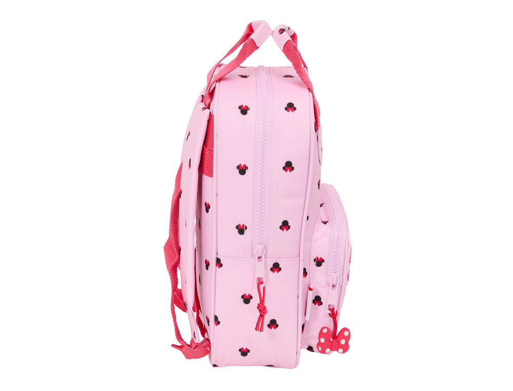 MOCHILA SAFTA INFANTIL CON ASAS MINNIE MOUSE NALVE 280X200X80 MM
