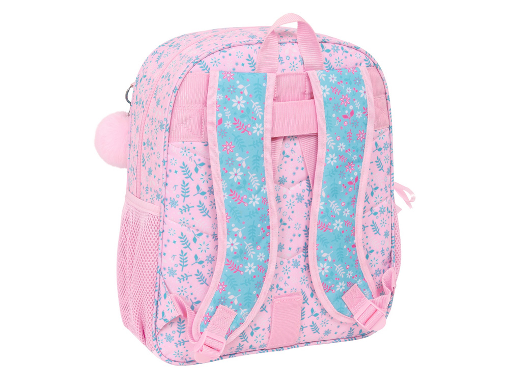 MOCHILA SAFTA JUNIOR ADAPTABLE A CARRO GLOWLAB KIDS SWING 380X320X120 MM