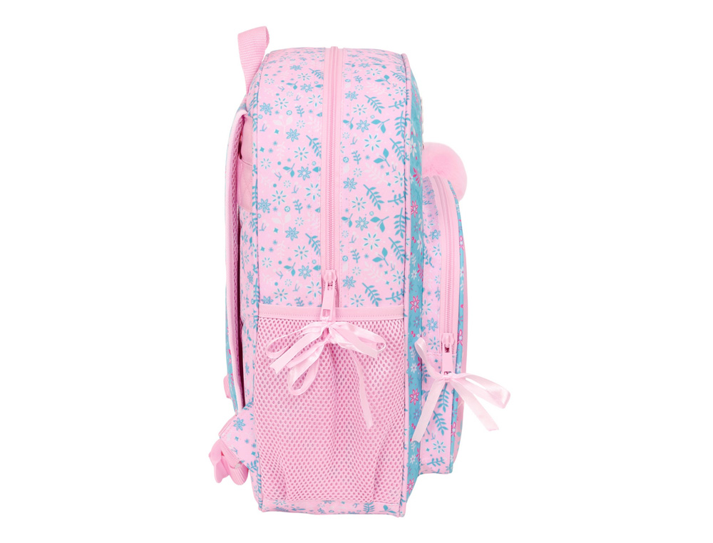 MOCHILA SAFTA JUNIOR ADAPTABLE A CARRO GLOWLAB KIDS SWING 380X320X120 MM