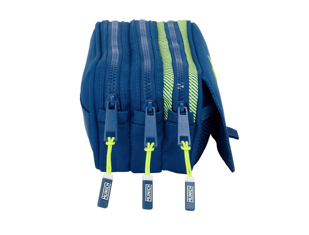 BOLSO ESCOLAR PORTATODO SAFTA TRIPLE BIG MUNICH NORTH 100X215X80 MM