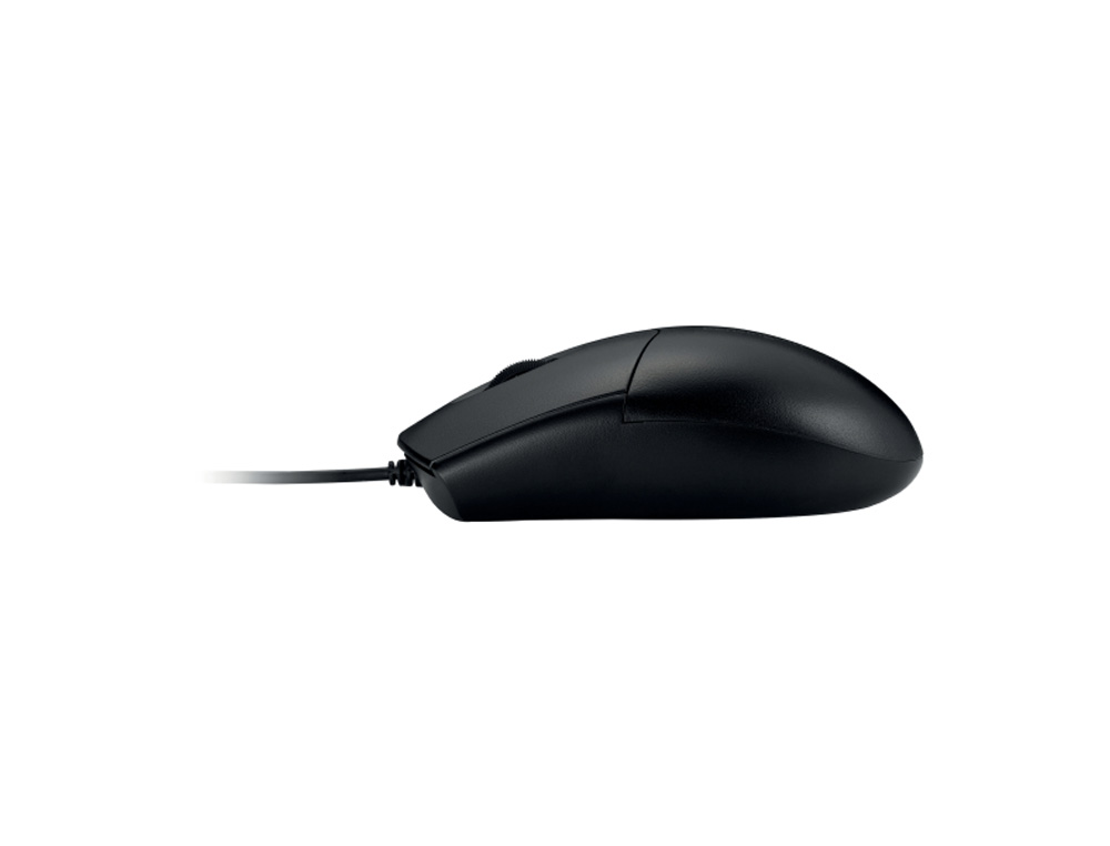 RATON KENSINGTON OPTICO PRO FIT 3 BOTONES 1600 DPI LAVABLE CON CABLE COLOR NEGRO