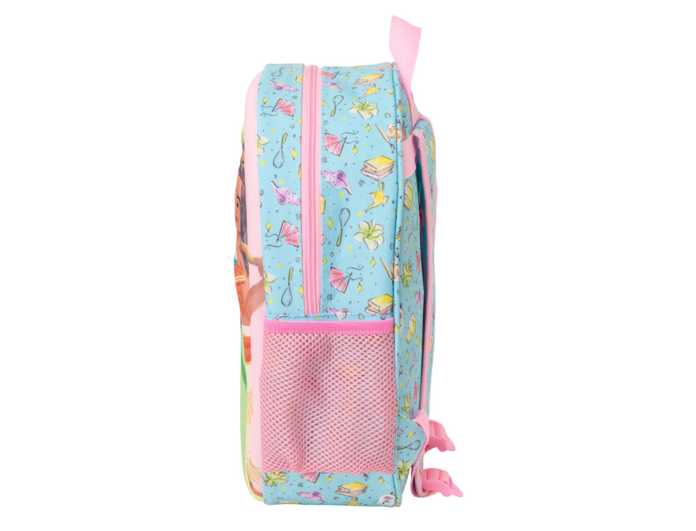 MOCHILA SAFTA 3D PRINCESAS DISNEY 330X270X100 MM