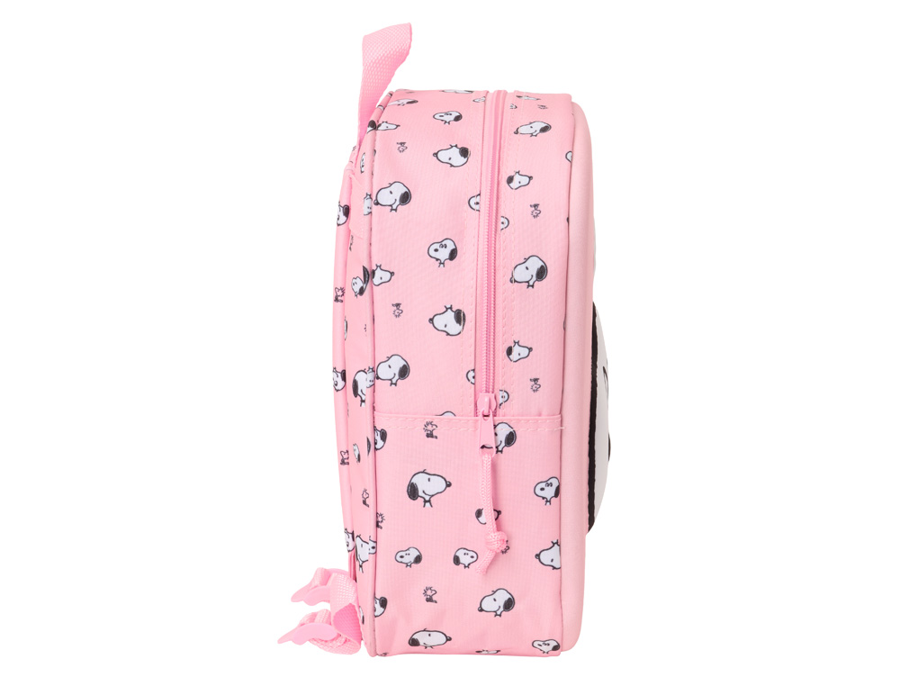 MOCHILA SAFTA GUARDERIA 3D SNOOPY 270X220X100 MM