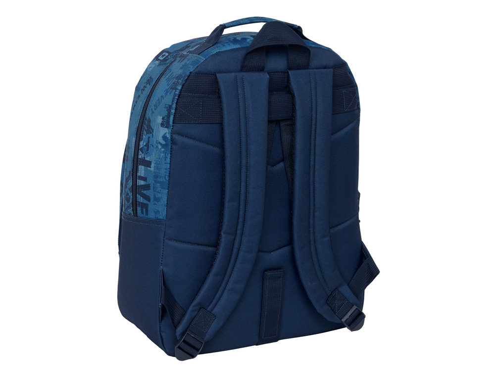 MOCHILA SAFTA ADAPTABLE A CARRO NEW EDITION 420X320X150 MM