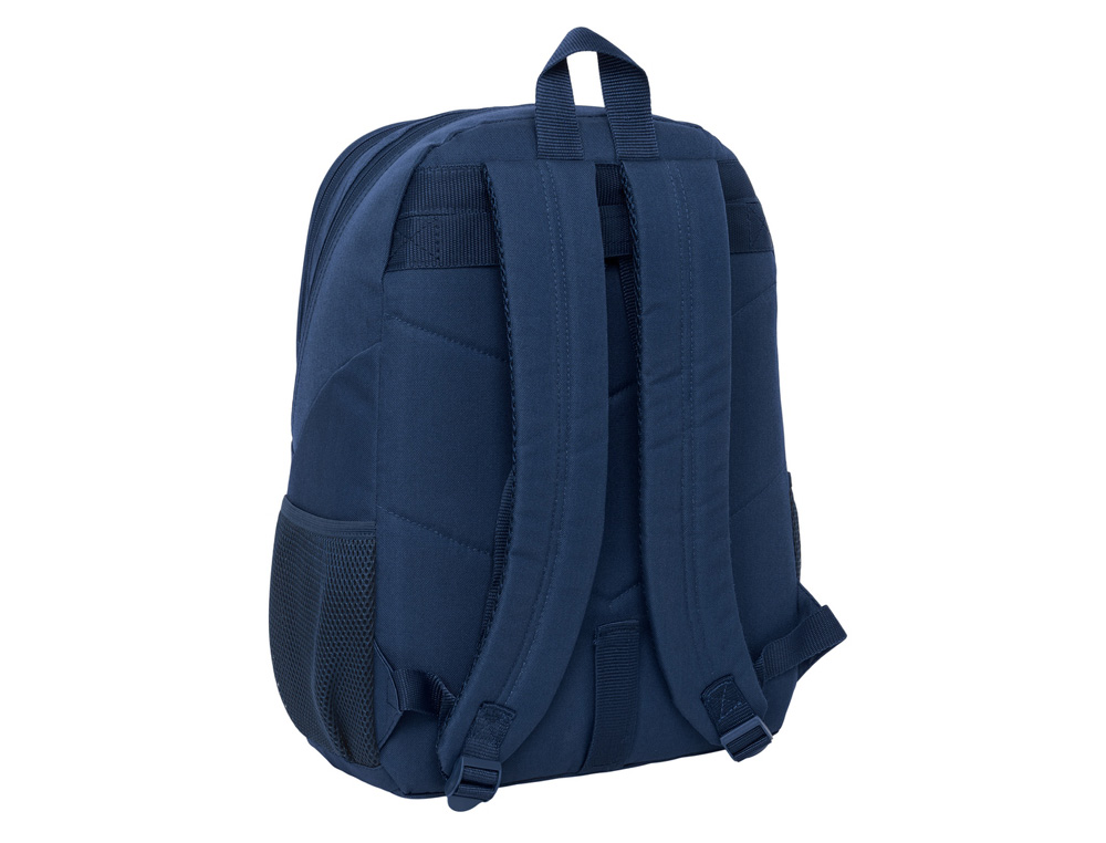 MOCHILA SAFTA ADAPTABLE CARRO MUNICH BLUE INDIGO 440X320X160 MM
