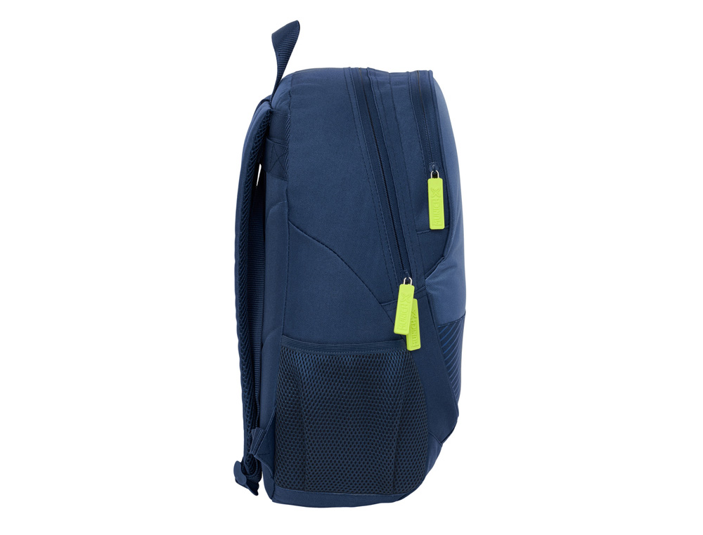 MOCHILA SAFTA ADAPTABLE CARRO MUNICH BLUE INDIGO 440X320X160 MM