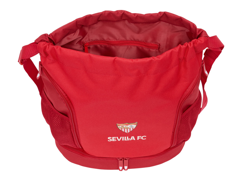 SACO MOCHILA SAFTA RESISTENTE AGUA SEVILLA F.C. 400X350X10 MM
