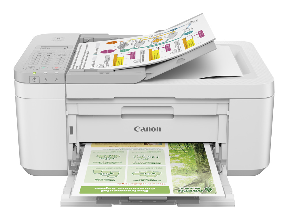 EQUIPO MULTIFUNCION CANON PIXMA TR4756I TINTA COLOR 8 PPM NEGRO/4 PPM COLOR A4 WIFI IMPRESORA ESCANER COPIADORA