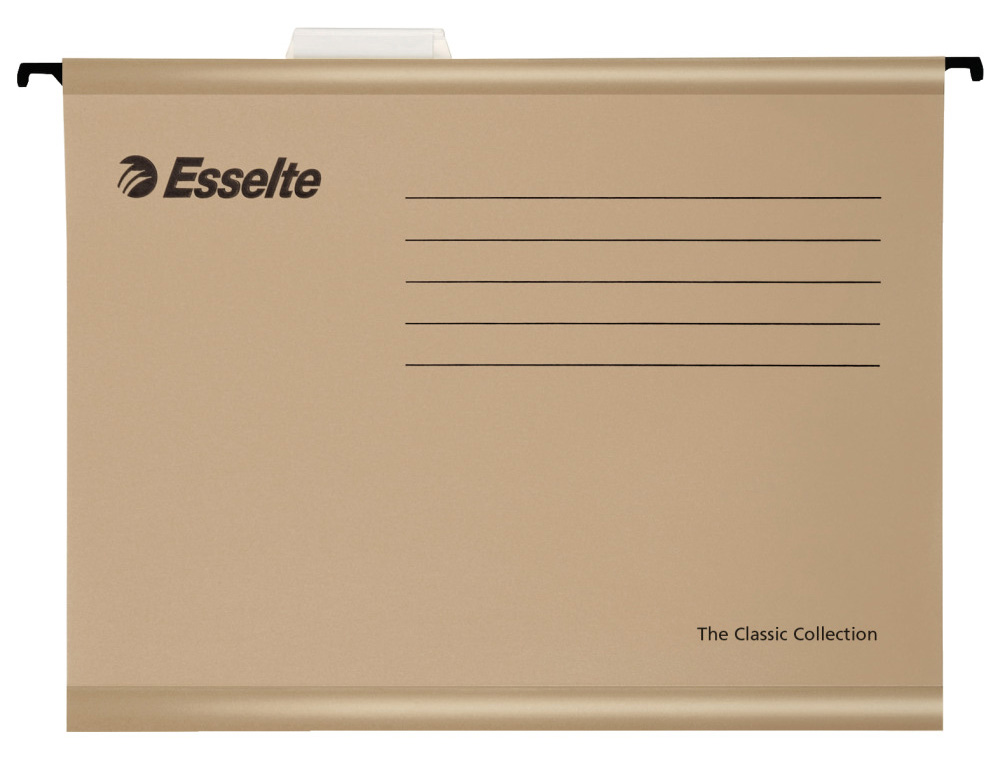 CARPETA COLGANTE ESSELTE PENDAFLEX KRAFT FOLIO 366X245X345 MM CAJA DE 50 UNIDADES