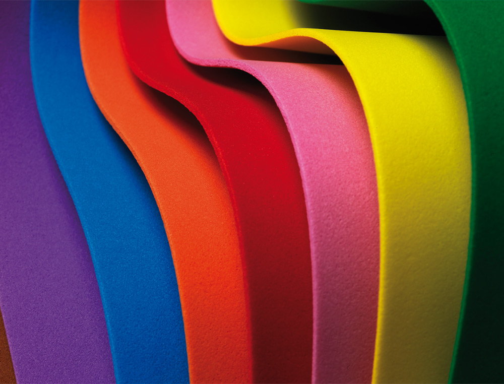 GOMA EVA LIDERPAPEL 50X70CM 60G/M2 ESPESOR 1.5MM ROJO