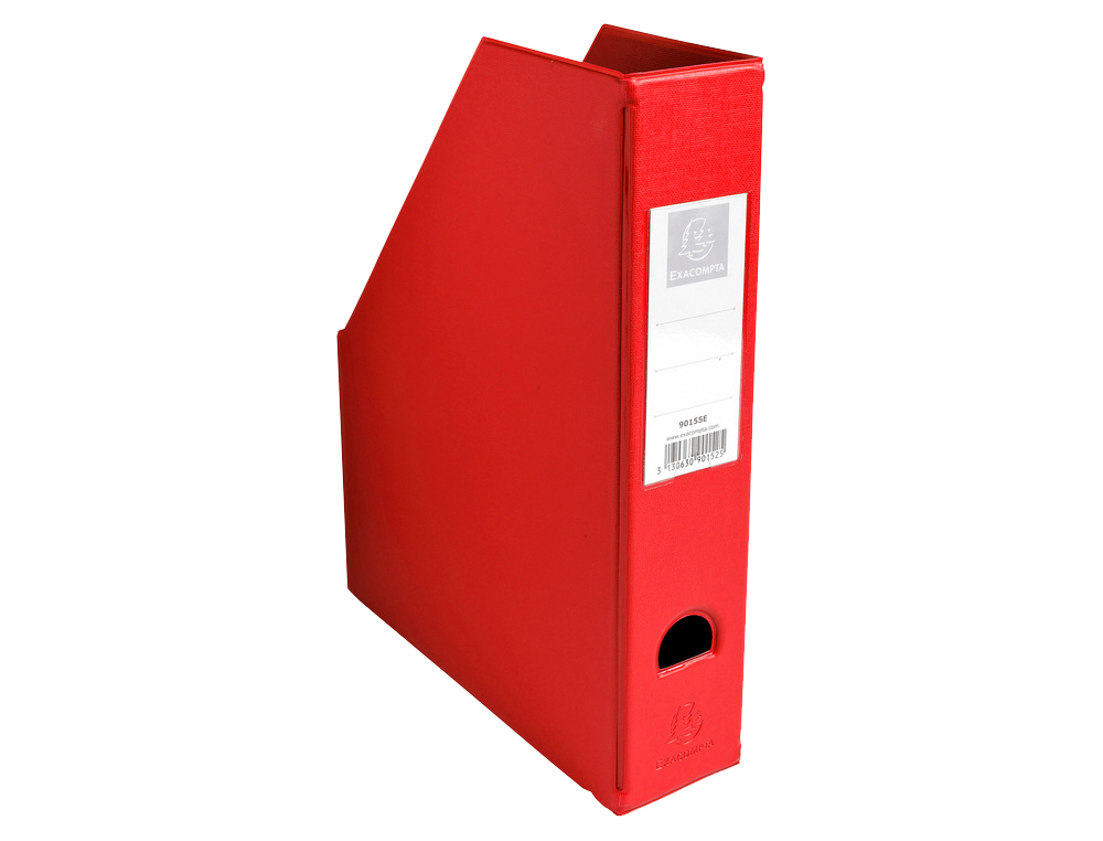 REVISTERO EXACOMPTA PVC LOMO 70 MM COLOR ROJO 230X310X70 MM