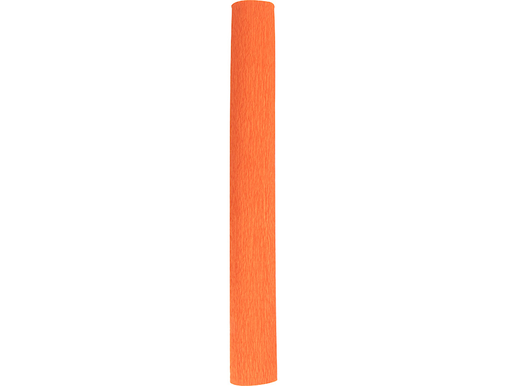 PAPEL CRESPON LIDERPAPEL ROLLO DE 50 CM X 2,5 M 85G/M2 NARANJA