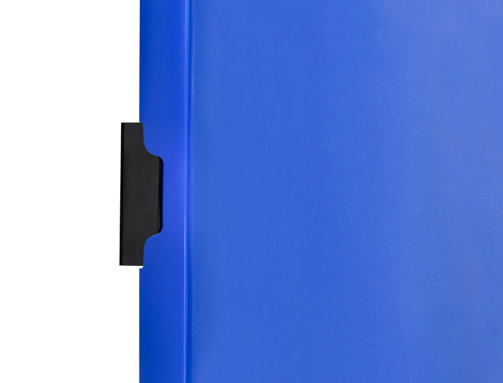 CARPETA BEAUTONE DOSSIER PINZA LATERAL 45302 POLIPROPILDIN-A4 AZUL 25 H. PINZA DESLIZ-PACK DE 10 RETRACTILADO