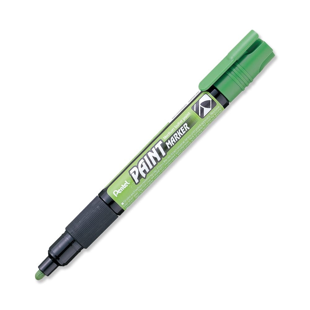 Marcador permanente Paint Marker Pentel verde claro