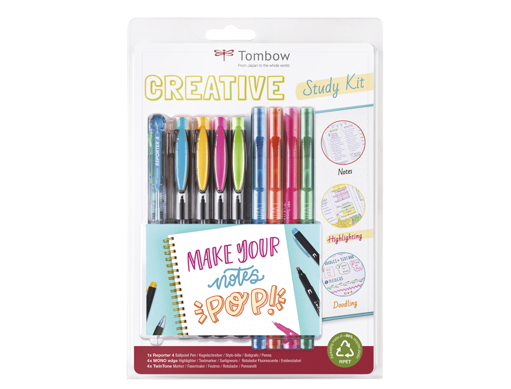 KIT DE ESTUDIO CREATIVO TOMBOW